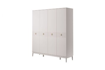 Шкаф 4-х дверный Фарго, Льняной