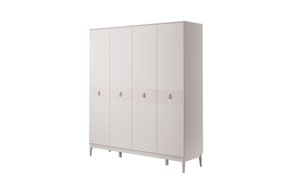 Шкаф 4-х дверный Фарго, Льняной 