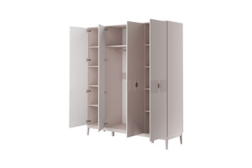 Шкаф 4-х дверный Фарго, Льняной