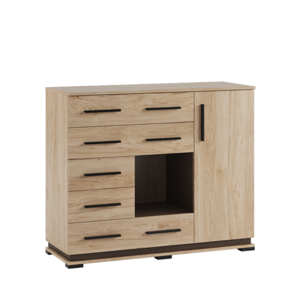 Комод Модена МК-2, гикори - венге 