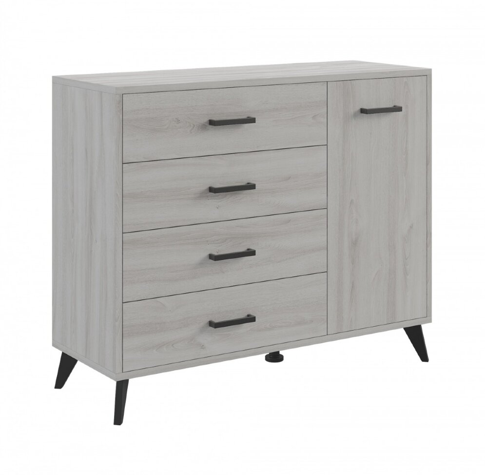 Комод-тумба Svetlana Loft, сосна белая 