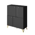 Комод RENO (Рено) КД-2, Чёрный 