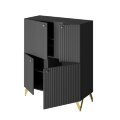 Комод RENO (Рено) КД-2, Чёрный 