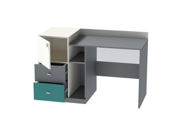 Стол письменный СТ-1  Клео, океан 