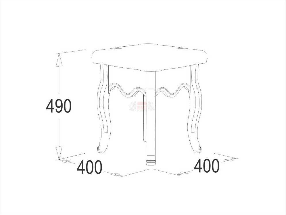Банкетка 400 Ольга-10 
