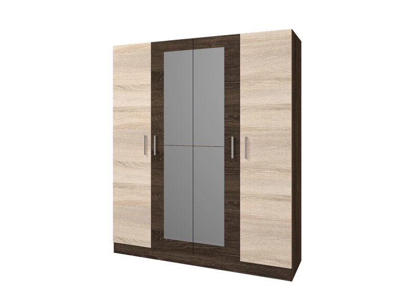 Спальня Леси с 4х-створчатым шкафом, кантерберри 