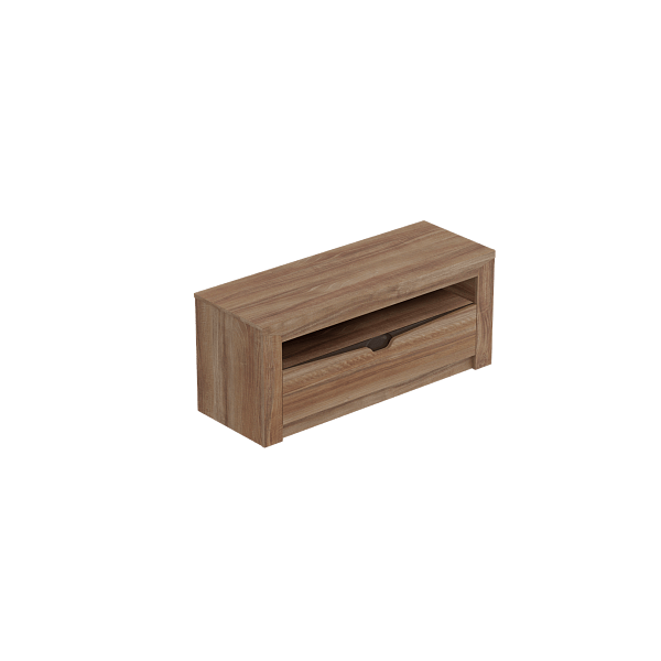 Тумба ТВ с ящиком Соренто, Дуб стирлинг 