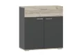 Тумба Санти НМ 013.77, крафт серый 