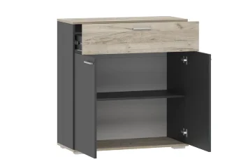 Тумба Санти НМ 013.77, крафт серый