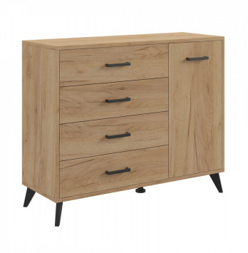 Комод-тумба Svetlana Loft, дуб золотой