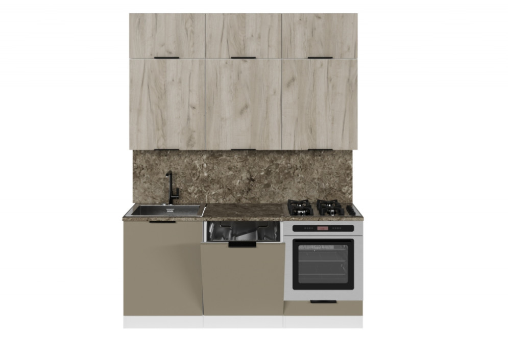 Кухонный гарнитур Альба макси 2, 180 см 