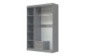 Шкаф 3-х дверный Олимп, антрацит 