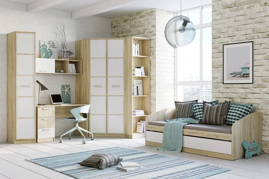 Шкаф для белья Фанк НМ 013.01-03 М  