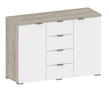 Комод 4 ящика и 2 двери КМ-3004 Анима   