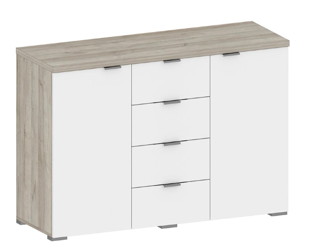 Комод 4 ящика и 2 двери КМ-3004 Анима    