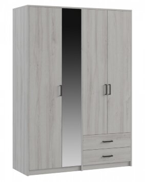 Шкаф четырехдверный Svetlana Loft, сосна белая