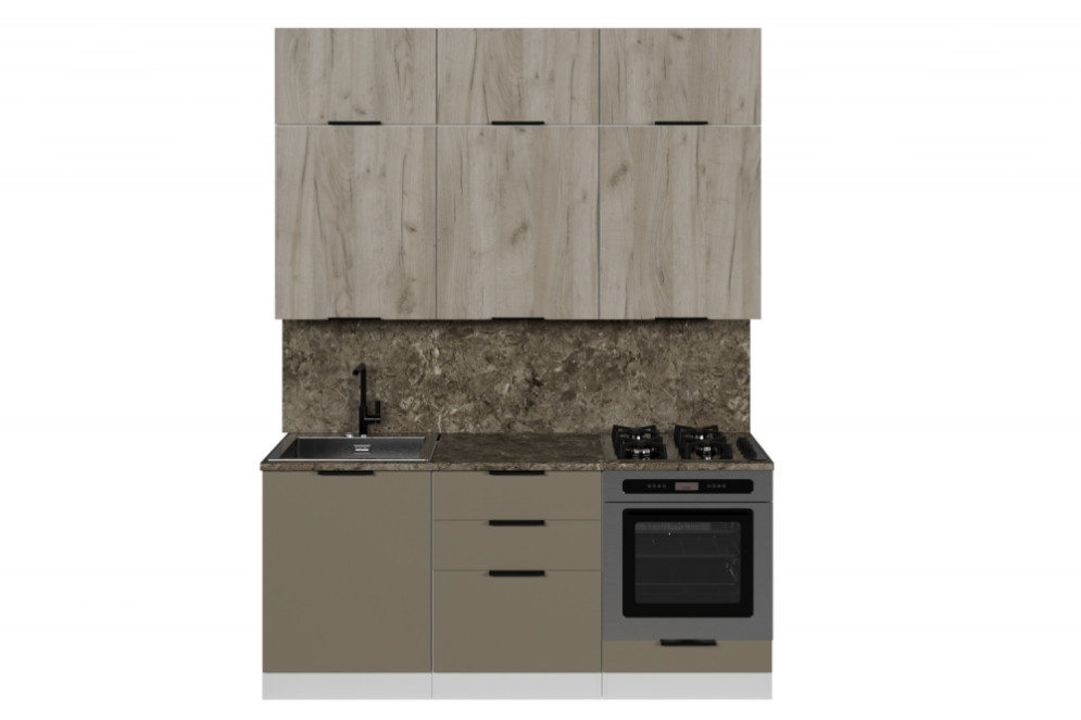 Кухонный гарнитур Альба макси, 180 см 