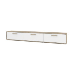 Тумба ТВ 2382 Флорида, Белый, Серый дуб