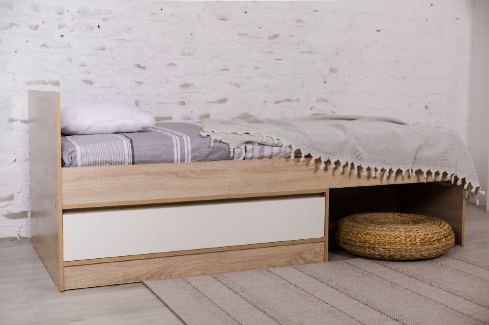 Кровать с ящиком Бруно 