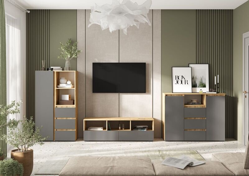 Шкаф ШК-03  Хелен, Графит 