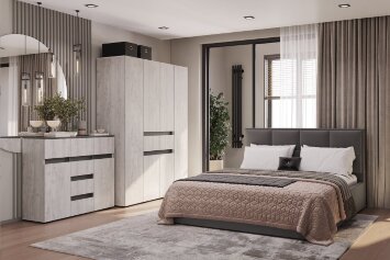 Шкаф 4-х створчатый Мрия