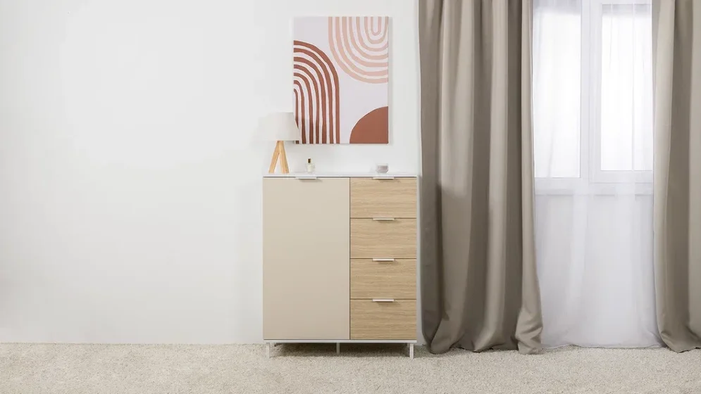 Комод Марвэл 16.234.01, белый 