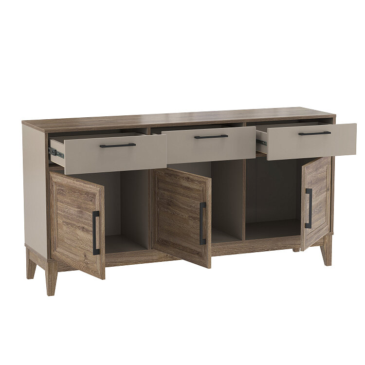 Комод Сарита (3 двери, 3 ящика) 