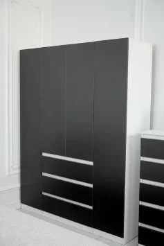 Модульная спальня Парус, белый/Графит 3