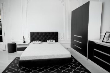 Модульная спальня Парус, белый/Графит 3