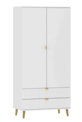 Шкаф двустворчатый с ящикоми НМ 040.25 Дакота 