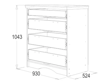 Комод Ольга-10