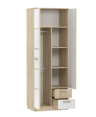 Шкаф для одежды с ящиками Фанк НМ 014.07 М 