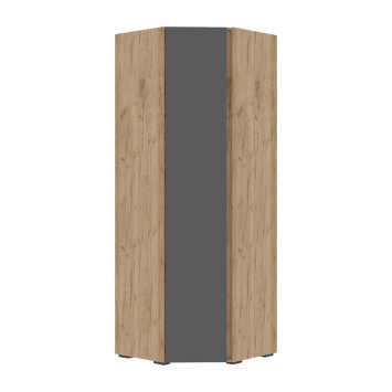  Шкаф угловой ШК-04 Хелен, Графит