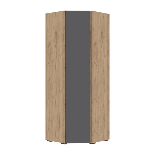  Шкаф угловой ШК-04 Хелен, Графит 