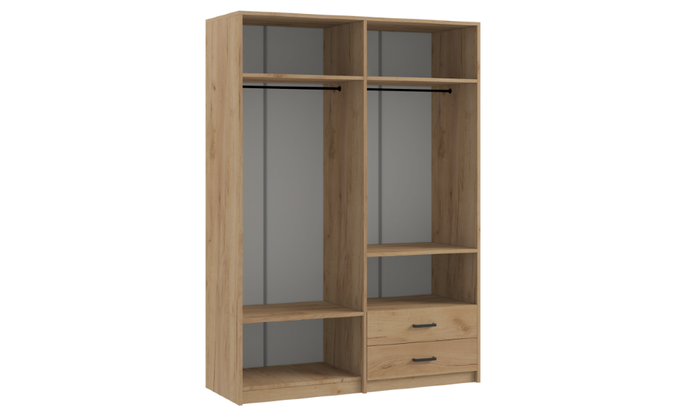 Шкаф четырехдверный Svetlana Loft, дуб золотой 