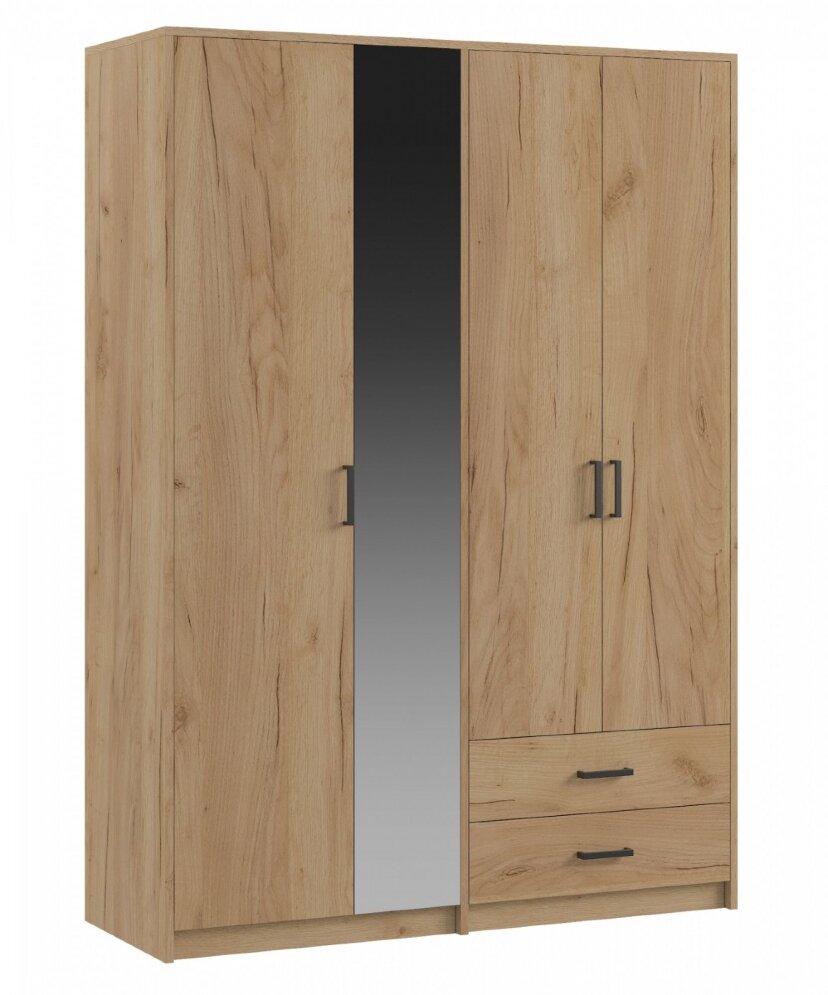 Шкаф четырехдверный Svetlana Loft, дуб золотой 