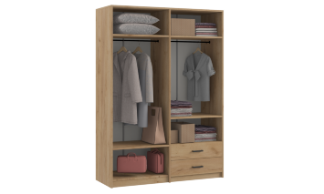 Шкаф четырехдверный Svetlana Loft, дуб золотой