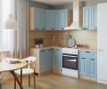 Кухонный гарнитур Роялвуд Голубой Вегас, 1200х1600мм (арт. 4) 