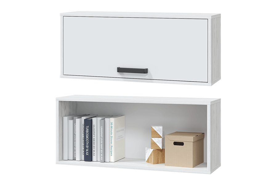 Шкаф 850 настенный с 1 дверью Оливер  