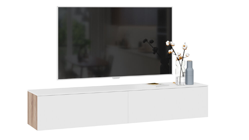 Тумба подвесная для ТВ Порто 