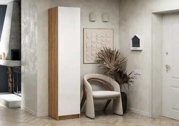 Шкаф-пенал Стоуби ШК-501, Белый