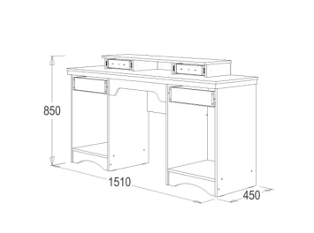 Стол туалетный Ольга-10
