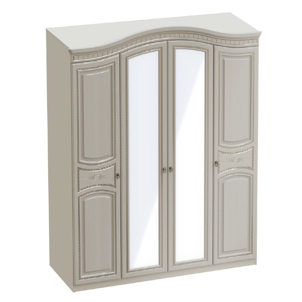 Шкаф 4х-дверный Николь 