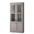 Шкаф 2-х дверный для книг №954 Нельсон, Серый камень 