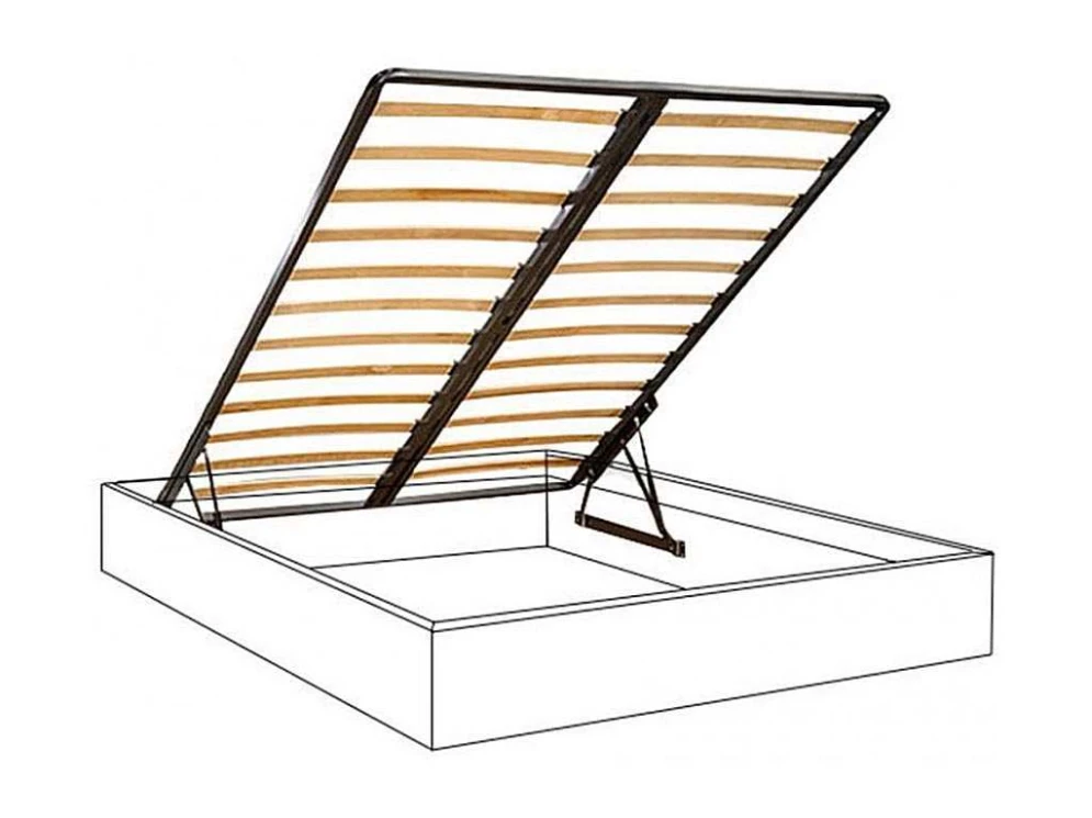 Кровать Diora пепельный 