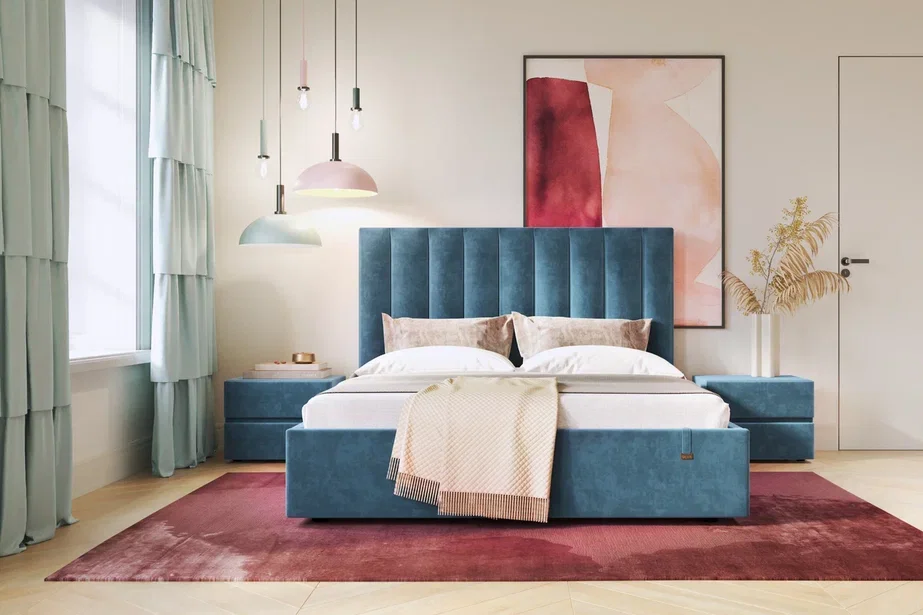 Кровать Ingrid (Ингрид) с подъемным механизмом 1600 