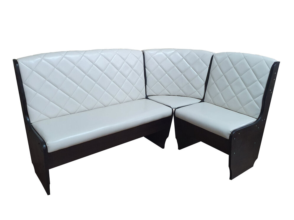 Кухонный уголок Барон (эко-кожа), венге + беж 