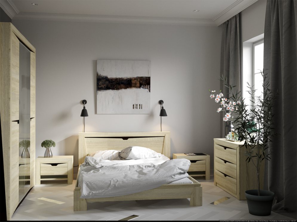 Шкаф 3-х створчатый Версаль-5 