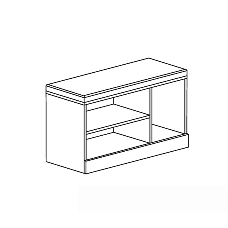 Тумба для обуви открытая 180 (серия 1) 