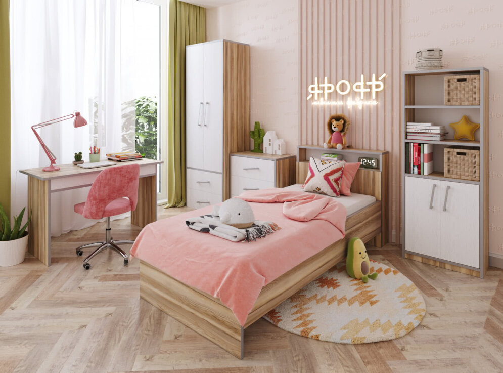 Кровать со спинкой Подиум 